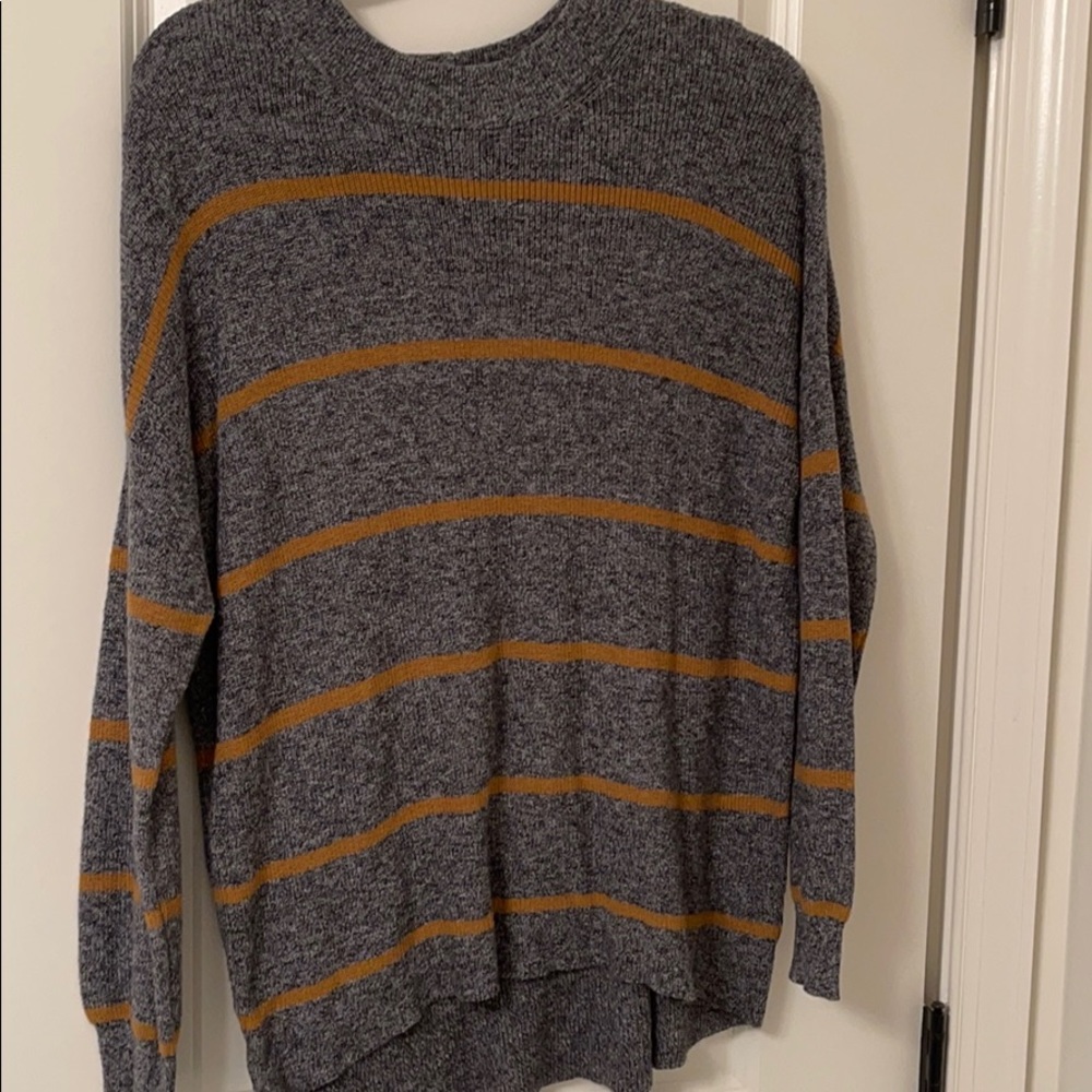 American Eagle Knit Striped Sweater